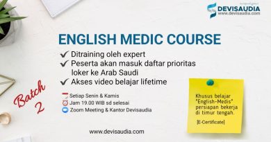 Kursus Online : ENGLISH MEDIC COURSE (Batch 2)